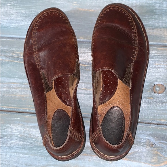born leather loafers